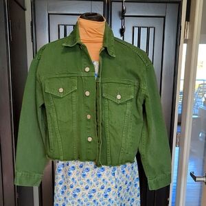 Boyish the Harvey cropped denim jacket small